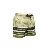 Kids Swim Shorts Green Tractor image 0