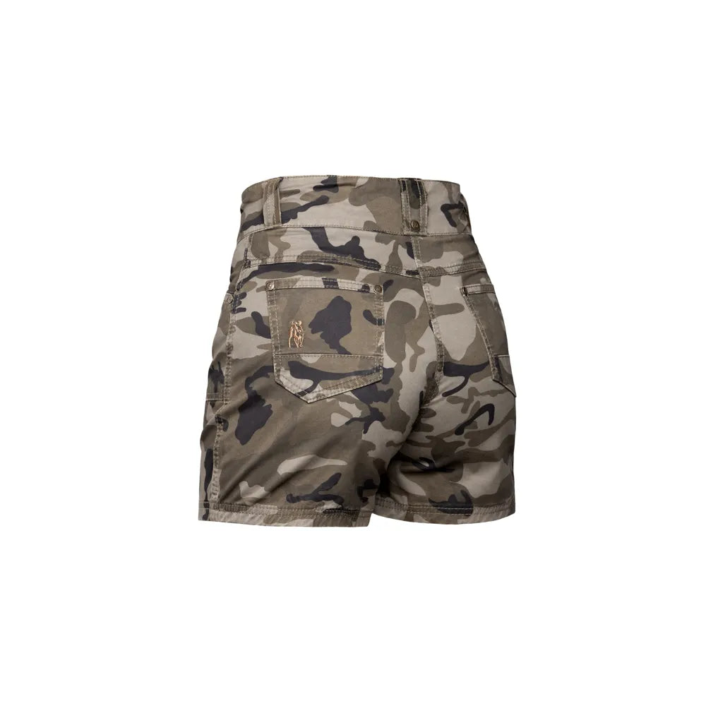 Ladies Kalahari Shorts Military image 1