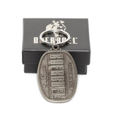 Aluminium Silver Key Ring image 1