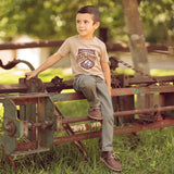 Kids Cargo Trouser Olive image 2