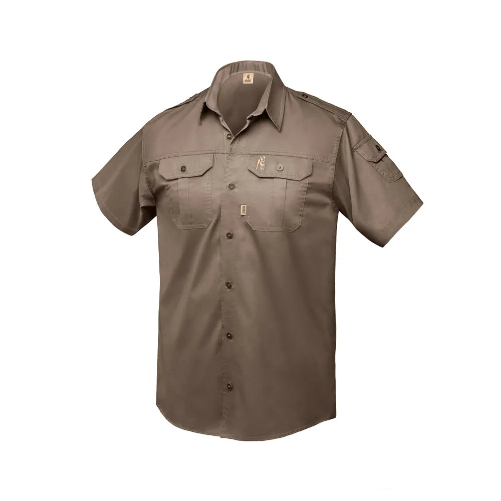 Men's Kalahari Shirt S/S Bark image 0