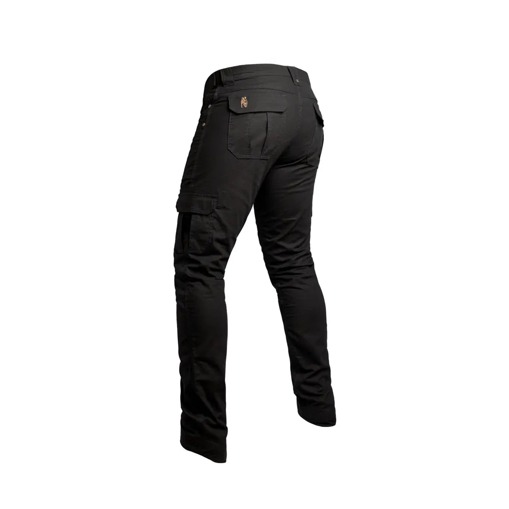Men's Adjustable Kalahari Cargo Pants Black image 1