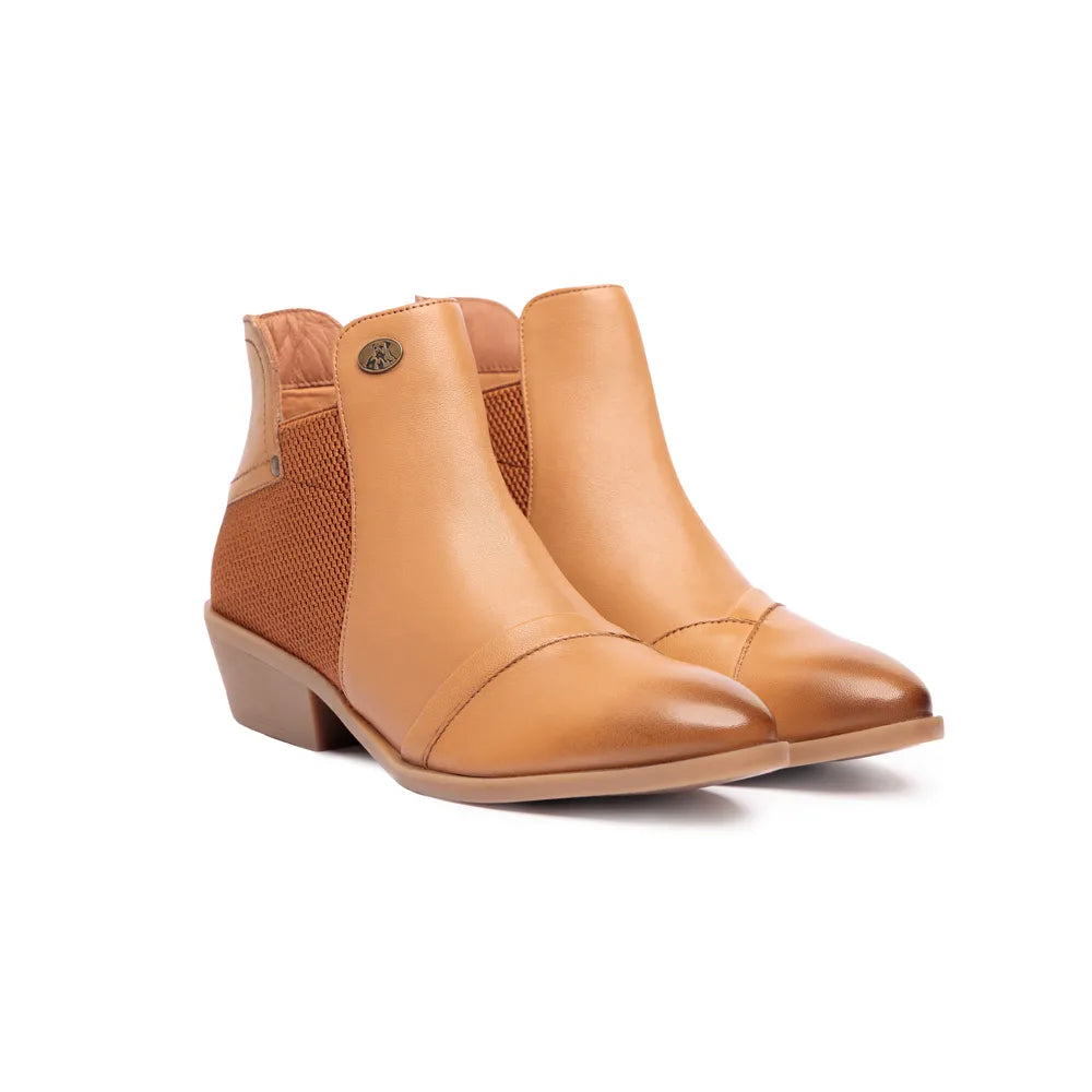 Ladies Earth Walker Boots Camel image 1