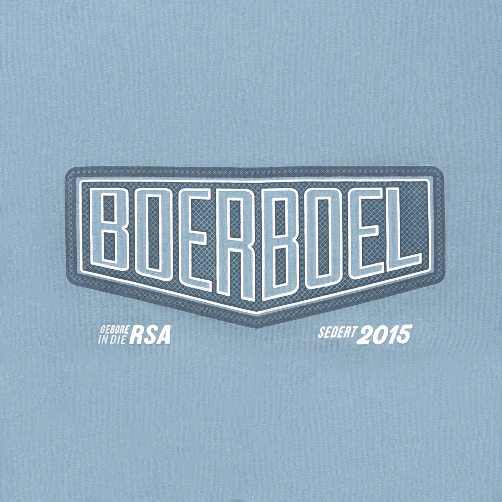 Kids T-Shirt Mesh Print Airforce Blue image 1