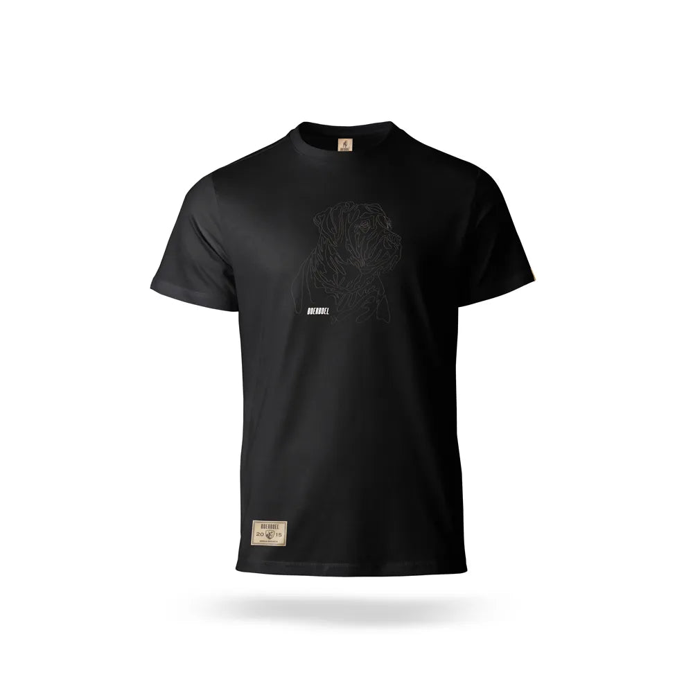 Men's T-Shirt Embroidered Black image 0