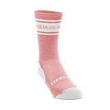 Ladies Long Outdoor Cotton Sock Pink "Wys" image 0