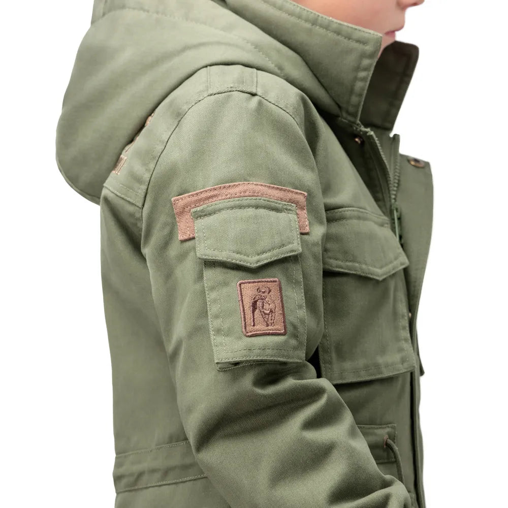 Kids Kalahari Parka Jacket Olive image 2