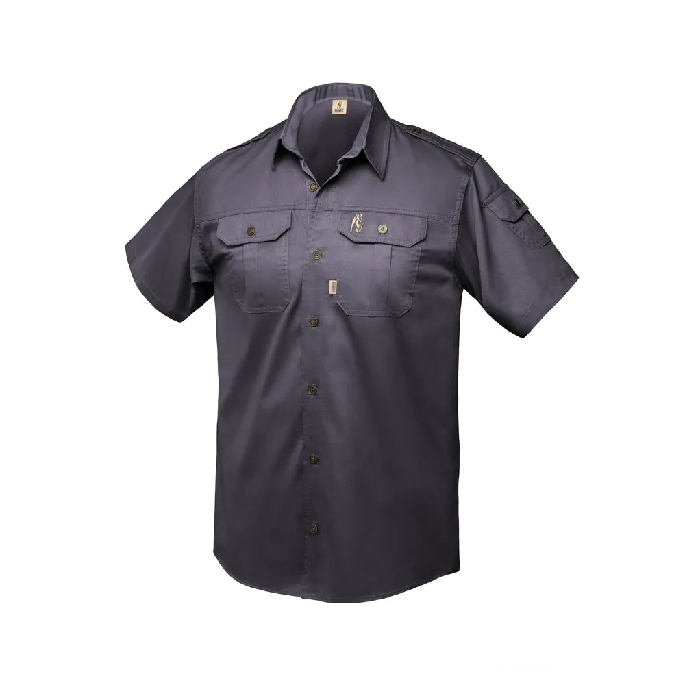 Men's Kalahari Shirt S/S Charcoal image 0