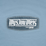 Men's T-Shirt Printed Airforce Blue "Wys" image 1