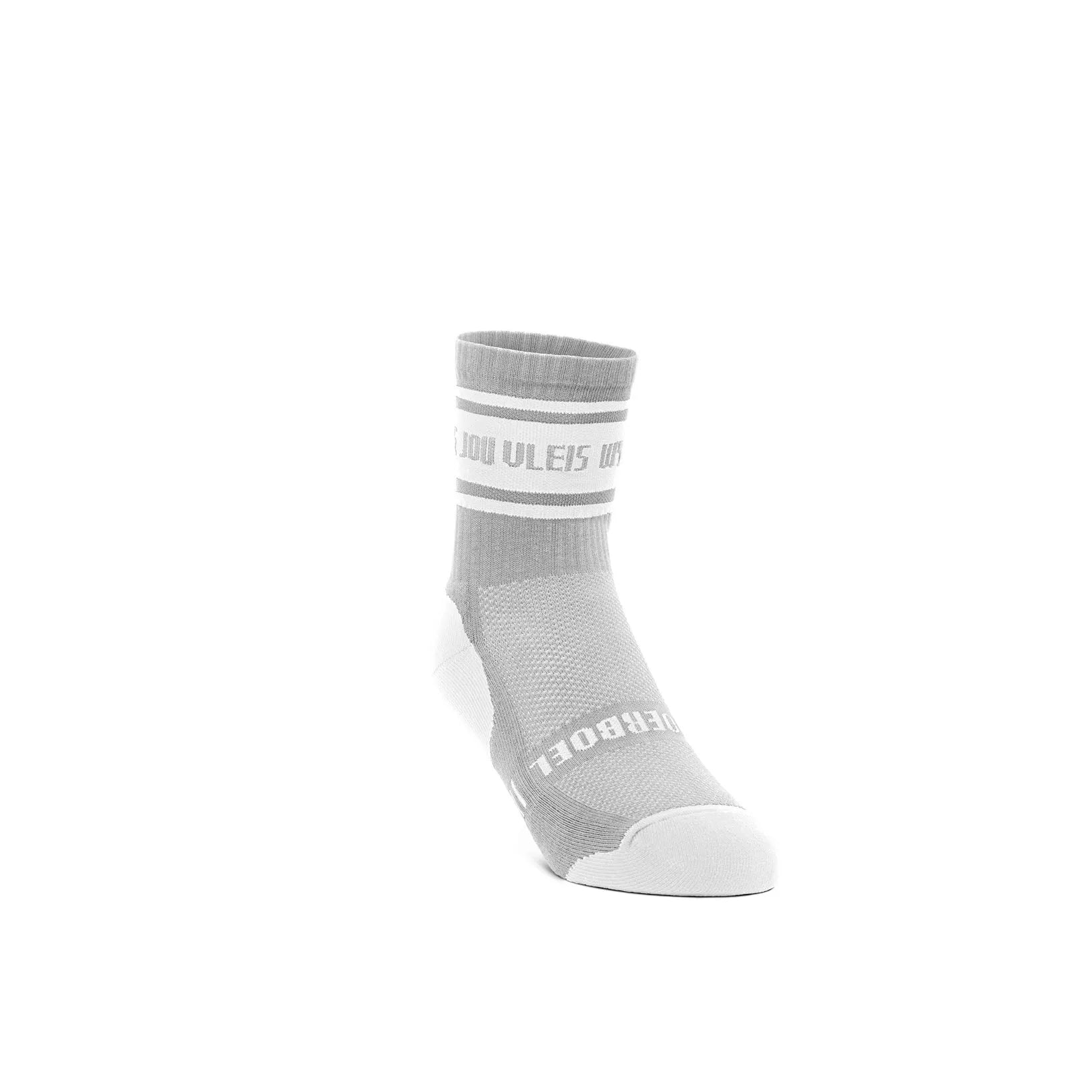 Ladies Short Outdoor Cotton Sock Light Grey "Wys" image 0