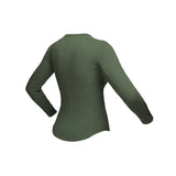 Ladies L/S Wayfare Top Olive image 1
