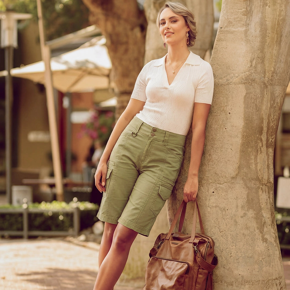 Ladies Safari Shorts - Olivia