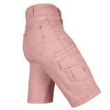 Ladies Safari Shorts - Blush Pink