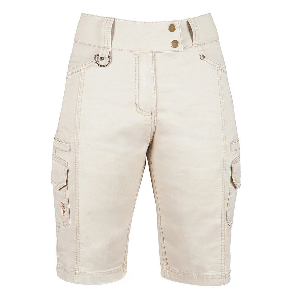 Ladies Safari Shorts - Stone