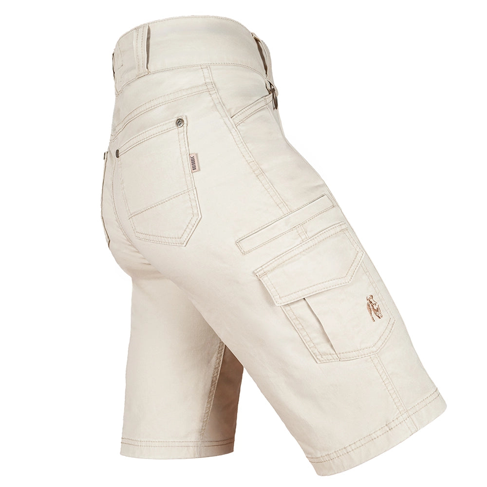 Ladies Safari Shorts - Stone