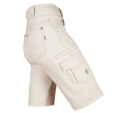 Ladies Safari Shorts - Stone