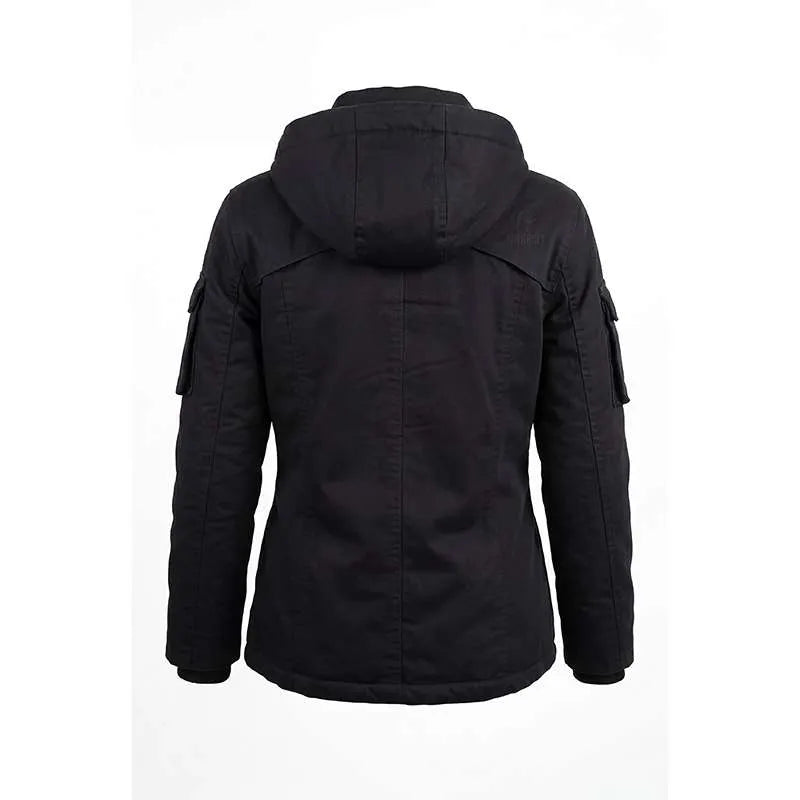 Ladies Urban Parka Jacket - Black