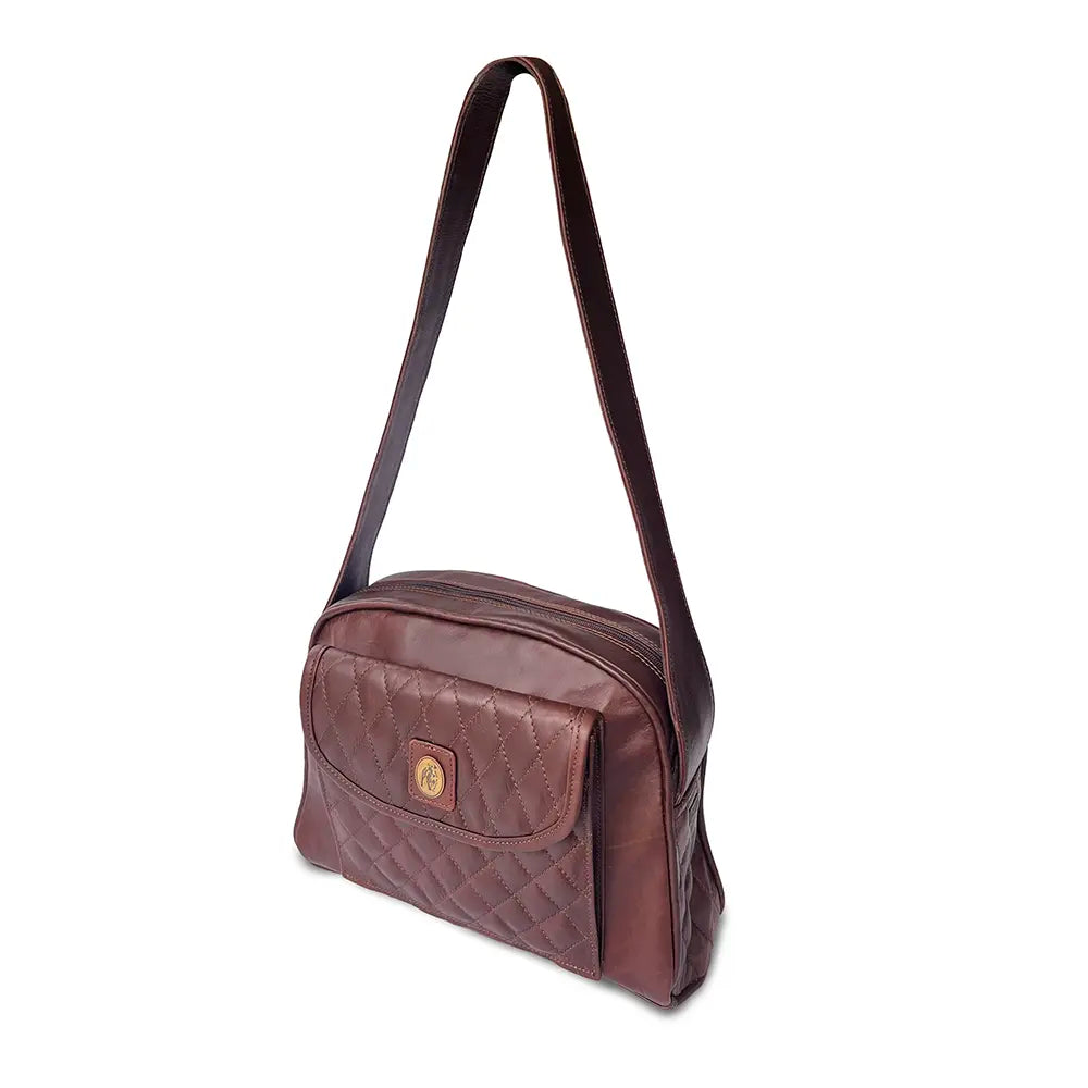Ladies Metropolitan Leather Handbag Brown image 0