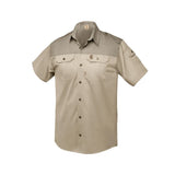 Men's Kalahari Shirt S/S Stone & Putty image 0
