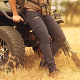 Men's Adjustable Kalahari Cargo Pants Charcoal image 2