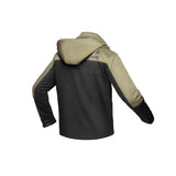 Men's Soft Shell Jacket Black & Olive image 1