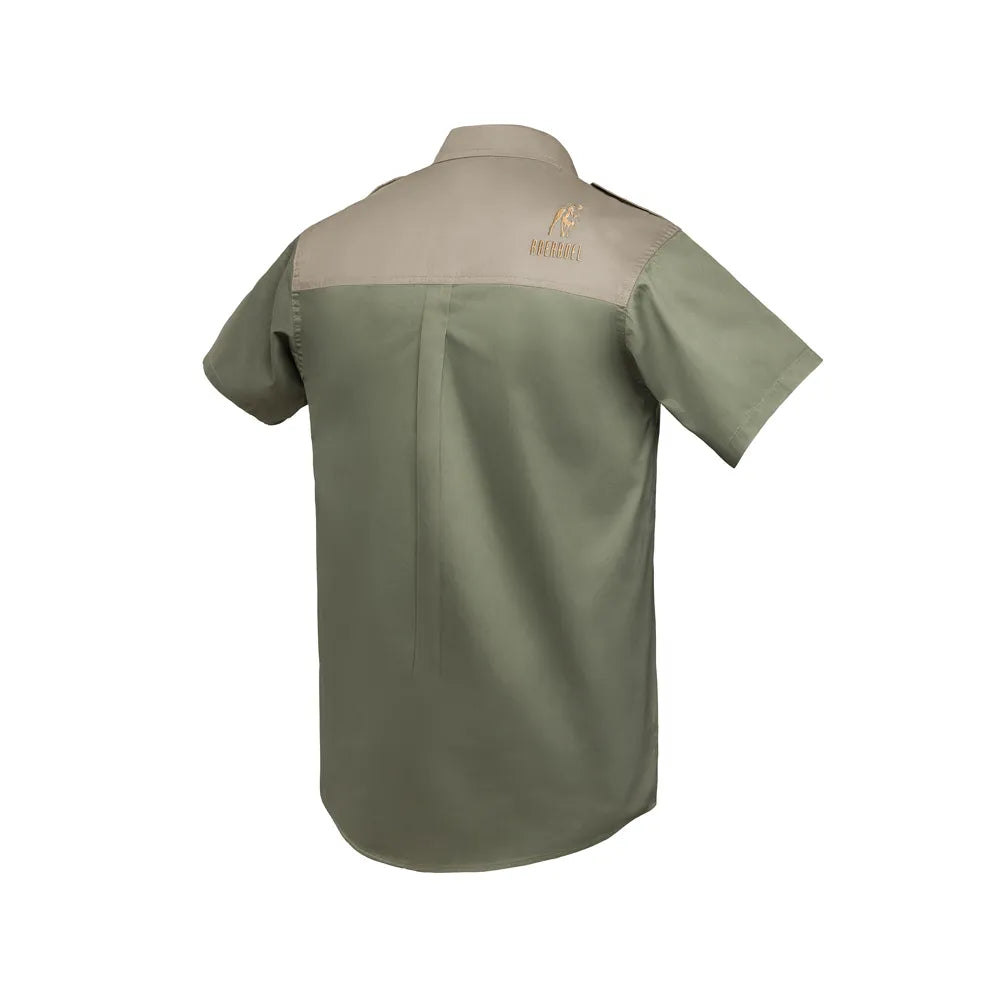 Men's Kalahari Shirt S/S Olive &amp; Putty image 1