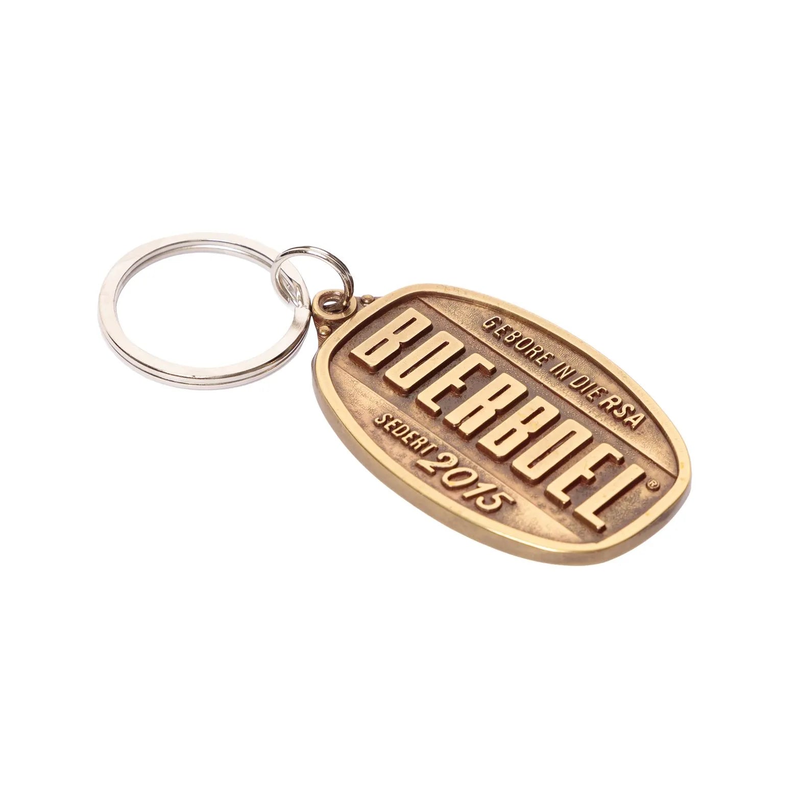 Solid Brass Key Ring image 0