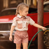 Kids Set Stone &amp; Blush Pink image 4