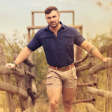 Men's Gariep Shirt S/S Navy image 2