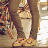 Ladies Kalahari Cargo Pants Olive image 3