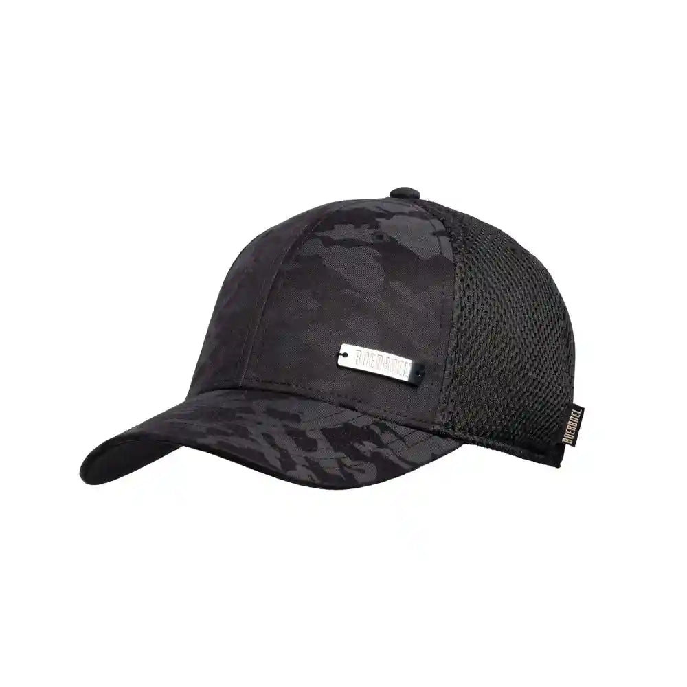 Ladies Stretch Cap Camo Black image 0