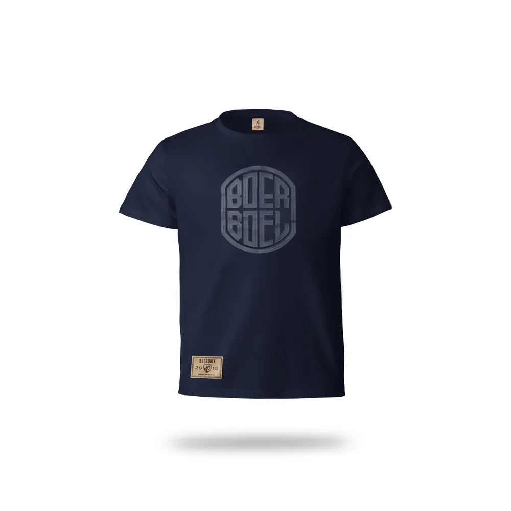 Kids T-Shirt Bevel Print Navy image 0