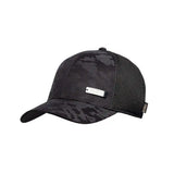 Men's Stretch Cap Camo Black image 0