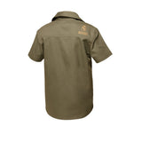 Kids S/S Kalahari Shirt Olive image 1