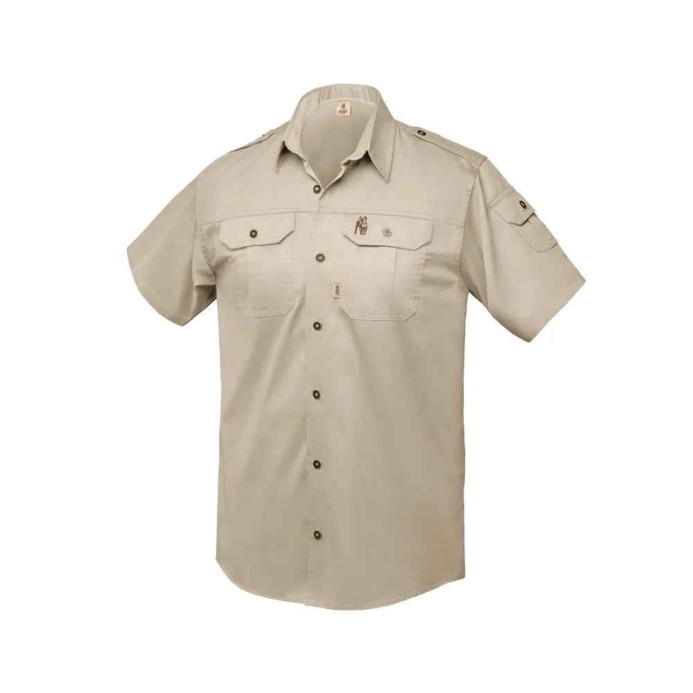 Men's Kalahari Shirt S/S Stone image 0