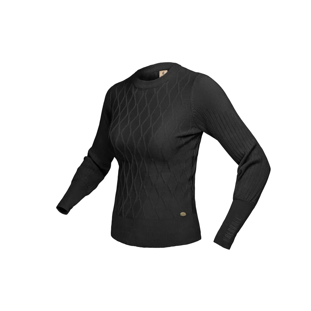 Ladies Luxury Jumper - Black image 0