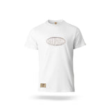 Men's T-Shirt Metallic Puff Print White "Boerboel" image 0