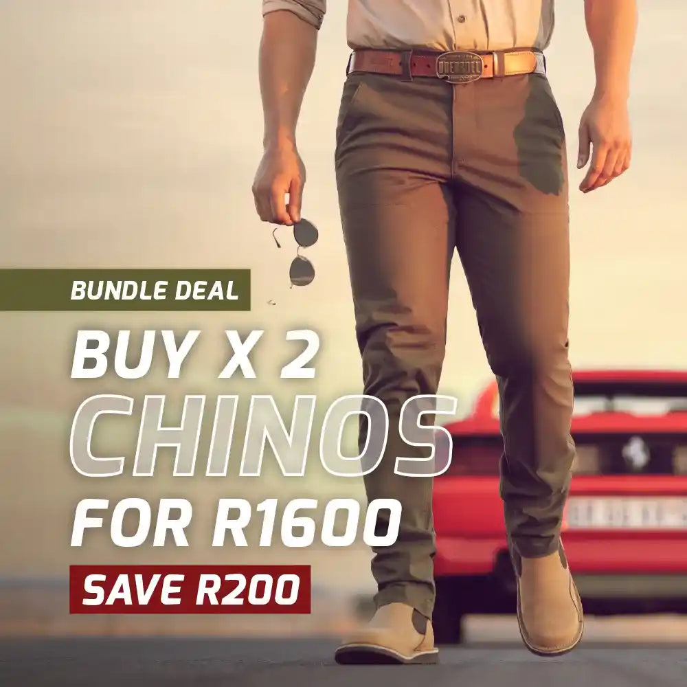 2x Men’s Chinos Bundle