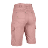 Ladies Safari Shorts - Blush Pink