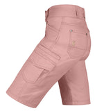 Ladies Safari Shorts - Blush Pink