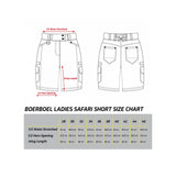 Ladies Safari Shorts - Stone