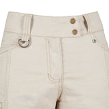 Ladies Safari Shorts - Stone