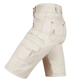 Ladies Safari Shorts - Stone