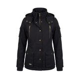 Ladies Urban Parka Jacket - Black