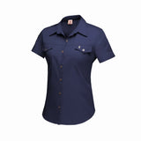 Ladies S/S Kalahari Shirt Navy image 0