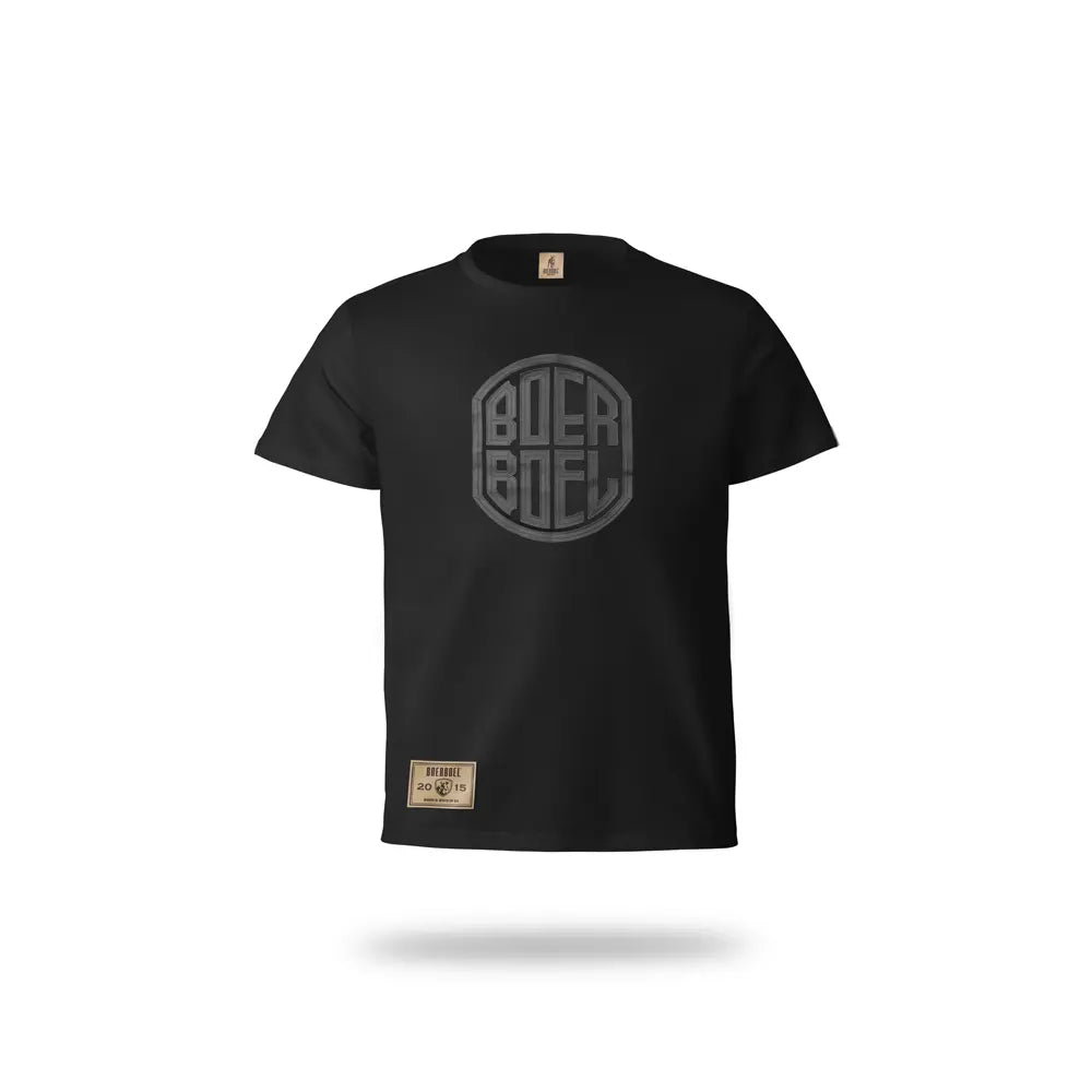 Kids T-Shirt Bevel Print Black image 0