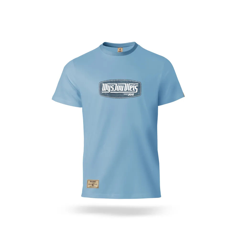 Men's T-Shirt Printed Airforce Blue "Wys" image 0