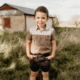 Kids DKW Shorts Charcoal image 4