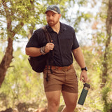 Men's Odyssey Cargo Shorts Brown image 3