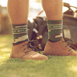 Men's Long Outdoor Cotton Sock Camo "Wys" image 1
